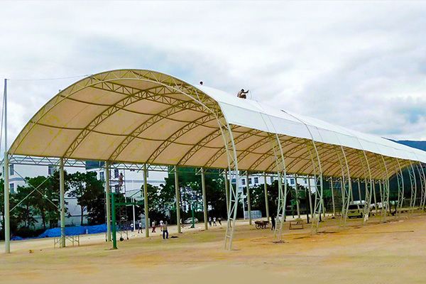 白城車(chē)棚膜結(jié)構(gòu)